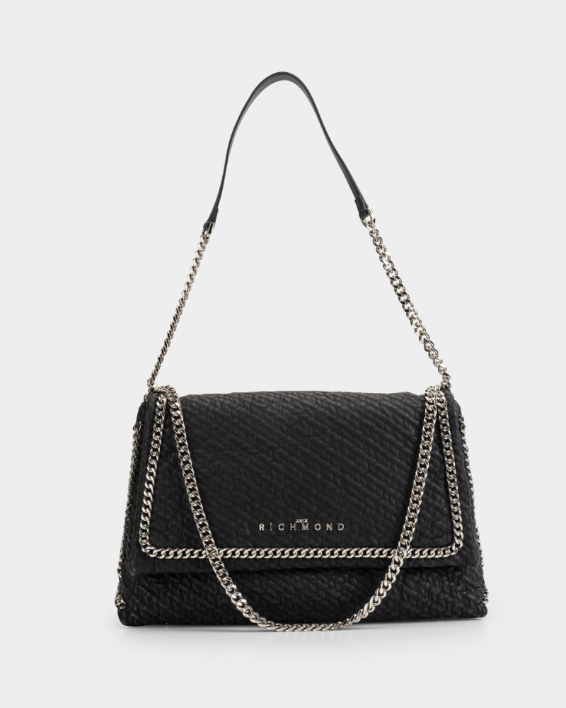 John Richmond Ladies Shoulder Bag Niegi | RWA25203BO9L-Black