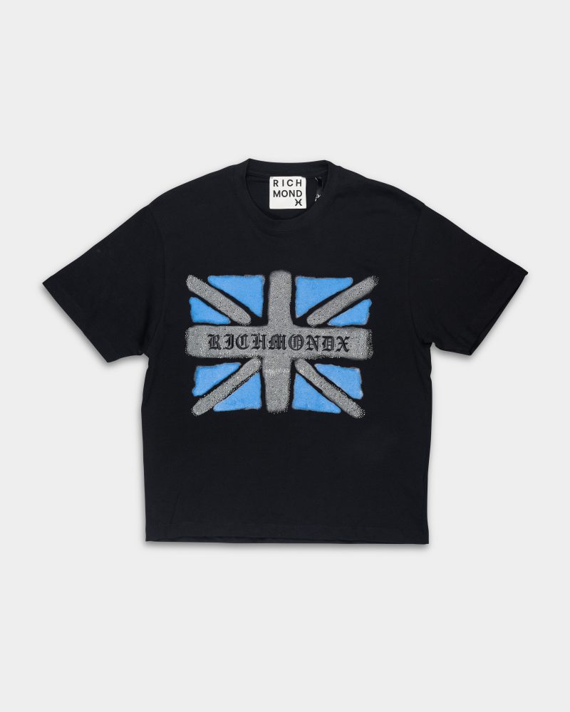 John Richmond Men's T Shirt Koleng| UMA25458TSML-Black