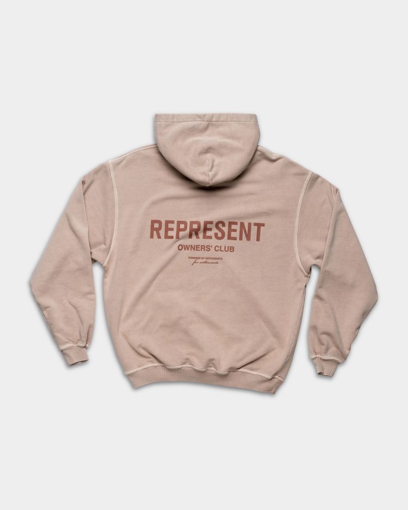 (Core) Represent Men's Owners Club Hoodie | OCM41113-322-Dusty Mauve