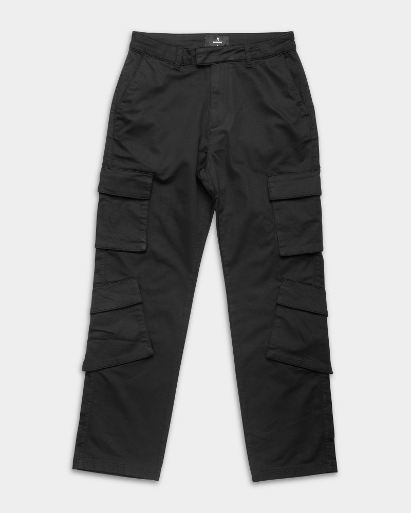 Represent Men's Cargo Pant | MLM100096-01-Jet Black