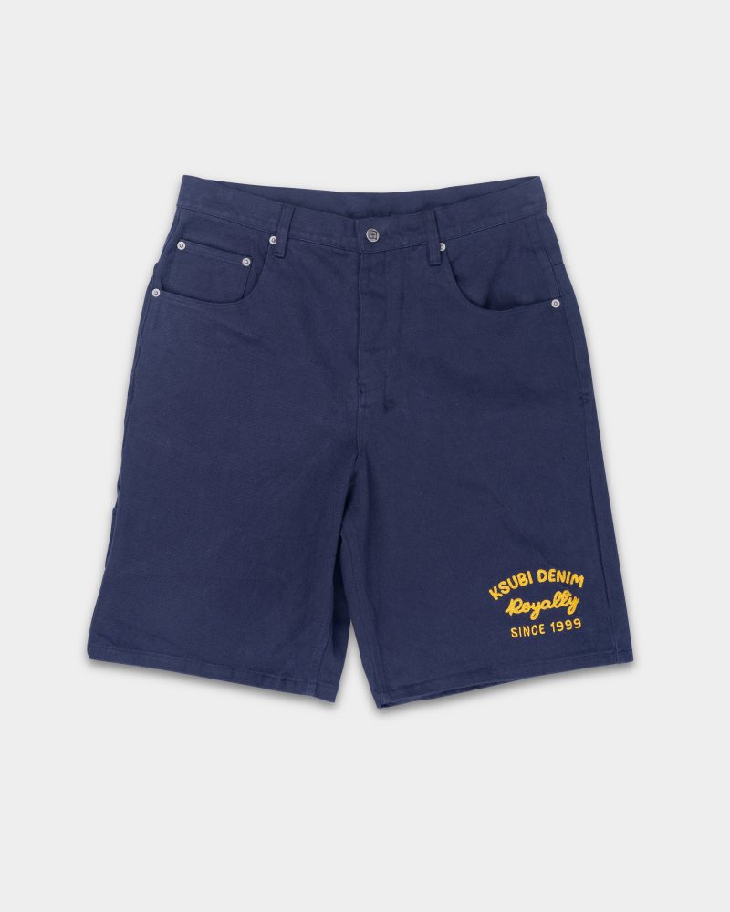 Ksubi Men's Woven Maxx Short Mekanik Ink | MFA25WA009-BLU