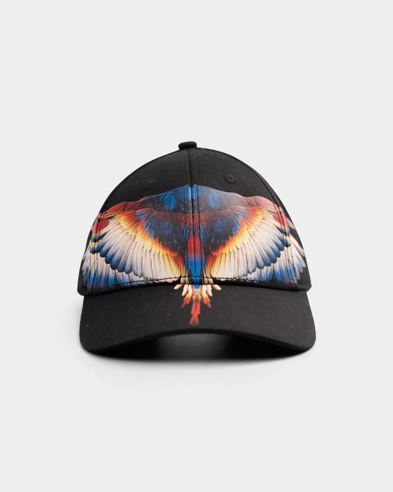 County Of Milan Men's Baseball Cap | COMAF250185-Nero/Yellow