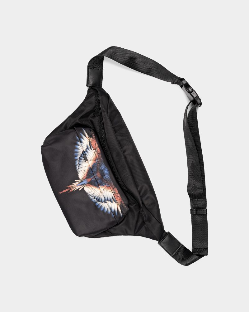 County Of Milan Men's Pouch | COMAF250154-Nero/Yellow