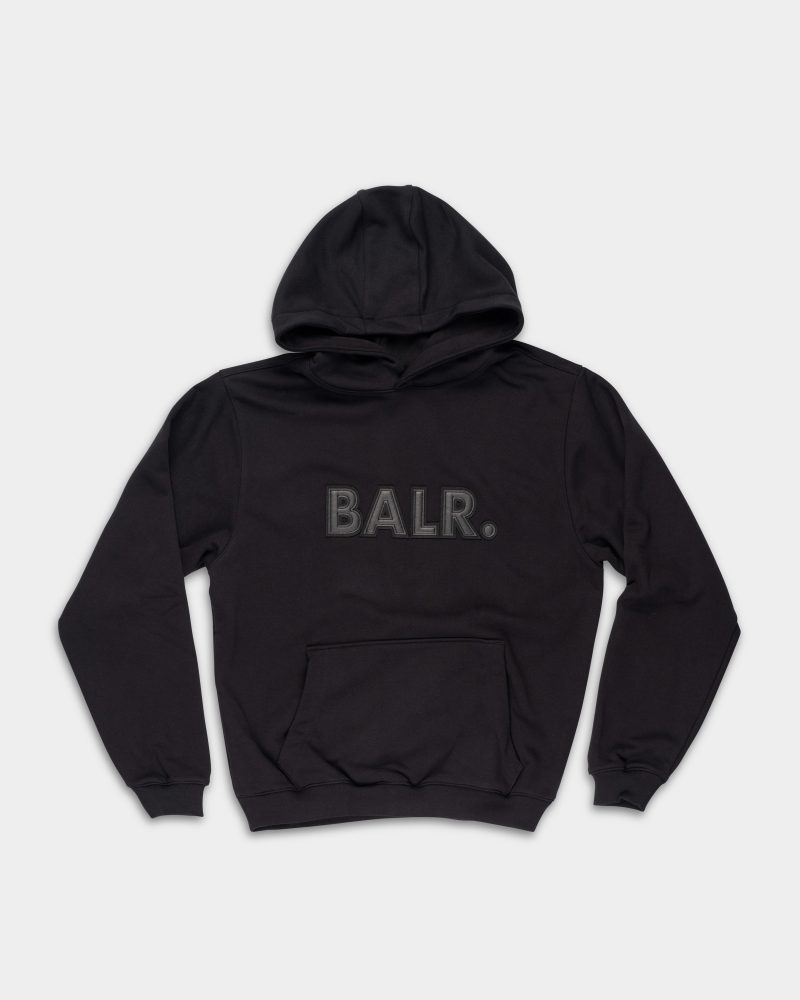 BALR Men's DNA Hoodie | B1261.1161-Jet Black