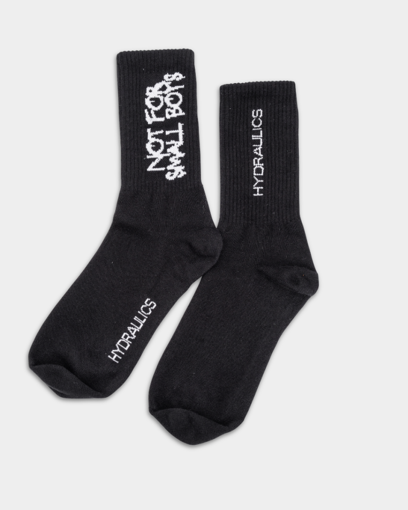 Hydraulics Not For Small Boys Men's Socks Black