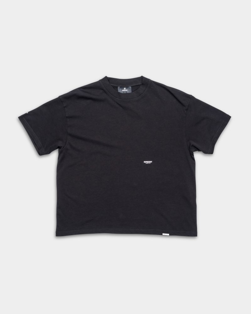 Represent Men's Micro Owners Club T Shirt | OCM100042-01-Jet Black