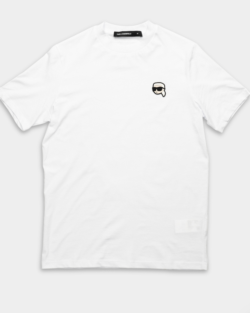 (Core) Karl Lagerfeld Men's T Shirt Crewneck White | 755710500224-10