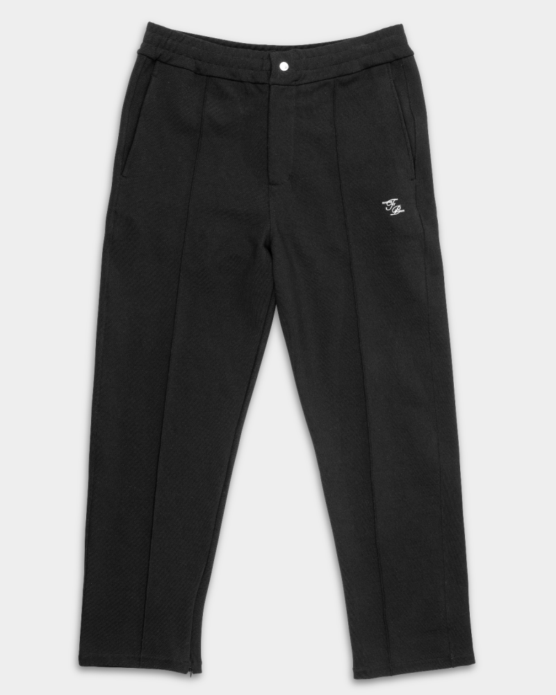 Filling Pieces Men's Coach Pants Logo Black | 412550500127-130