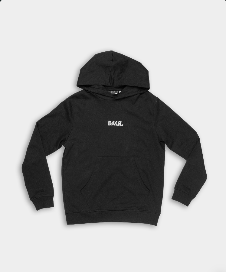 BALR Men's Glitch Hoodie | B1261.1152-Jet Black