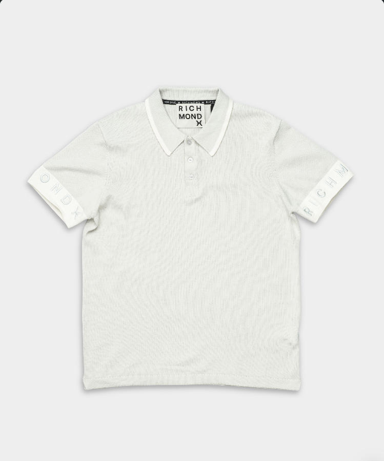 John Richmond Men's Haddik Polo | UMP26007POIR-Grey Digital