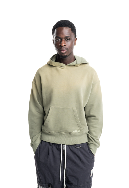 Axel Arigato Men's Grip Hoodie | A3842002-Deep Lichen Green
