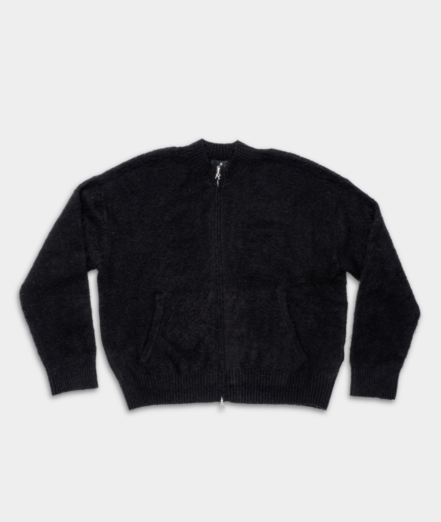 Represent Men's Knitted Bomber | MLM100528-01-Jet Black