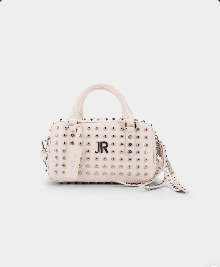 John Richmond Ladies Kotawa Trunk Bag | RWP26210BOAPX-White