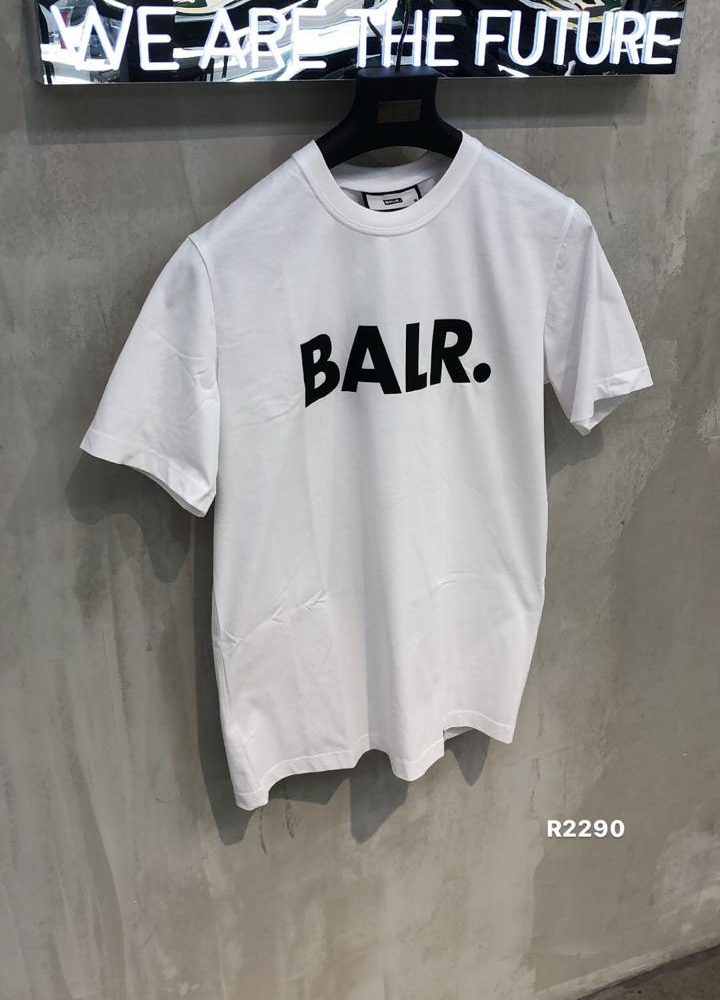 (Core) BALR Men's Brand Straight T Shirt | B1112.1048-Bright White